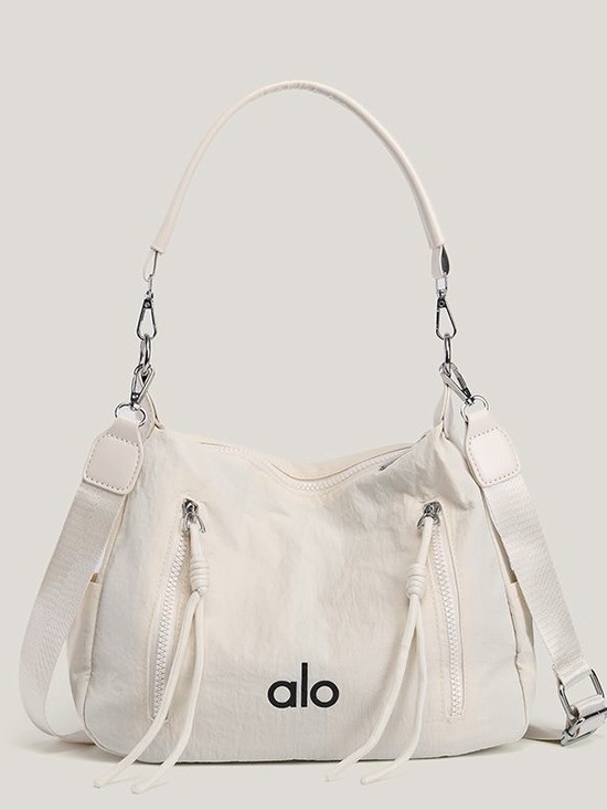 ALO Yoga Handbags - ALO Yoga Cream Hobo Shoulder Bag with Removable Strap